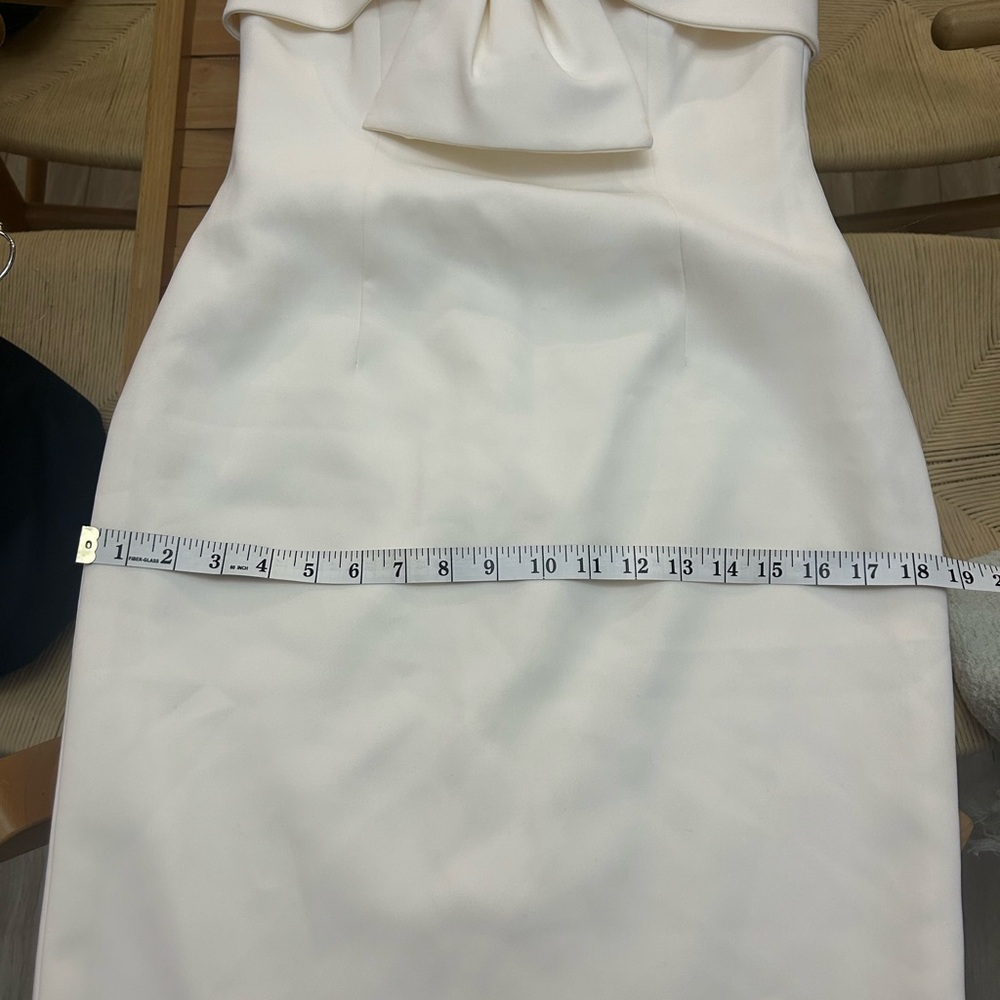 Lucian Matis Cream Bow Dress - Picture 11 of 11
